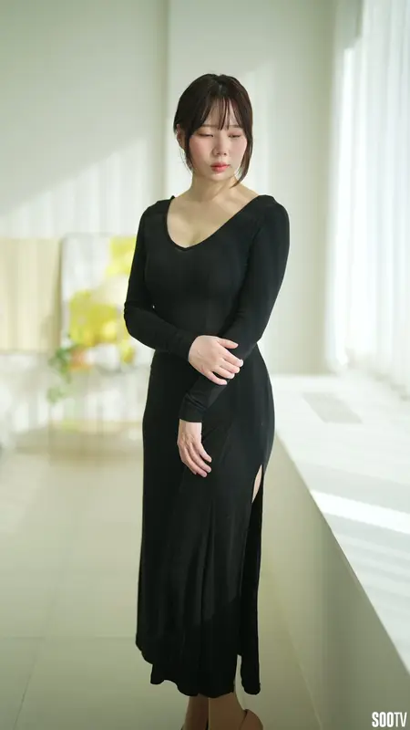 [SOOTV] Myua - black dress - MyuA(뮤아)